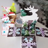 Autocolante DPCraft Snowflakes 12pcs (KSPI-403) imaginea #3 — magazin online Desire.md