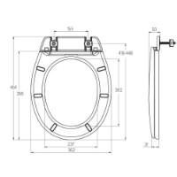 Capac de toaletă SoloPlast SP-13 imaginea #2 — magazin online Desire.md