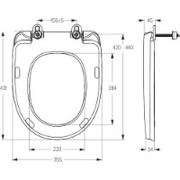 Capac de toaletă SoloPlast SP-15 imaginea #2 — magazin online Desire.md