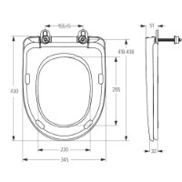 Capac de toaletă SoloPlast SP-5 imaginea #2 — magazin online Desire.md