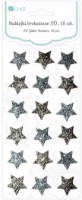 Autocolante DPCraft Stars 3D 18pcs (DPNB-009) 