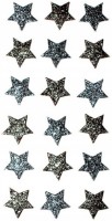 Autocolante DPCraft Stars 3D 18pcs (DPNB-009)  imaginea #2 — magazin online Desire.md