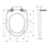 Capac de toaletă SoloPlast SP-8 imaginea #2 — magazin online Desire.md