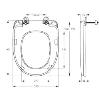 Capac de toaletă SoloPlast SPD-15 imaginea #2 — magazin online Desire.md