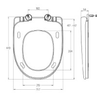 Capac de toaletă SoloPlast SPD-16 imaginea #2 — magazin online Desire.md