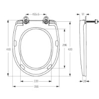 Capac de toaletă SoloPlast SPD-8 imaginea #2 — magazin online Desire.md