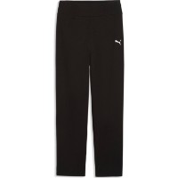 Pantaloni spotivi pentru copii Puma Ess Elevated High Puma Black, s.128