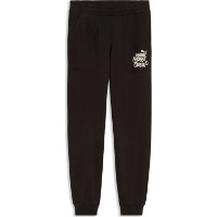 Pantaloni spotivi pentru copii Puma Mid90s French Terry Puma Black, s.152 (69174701)