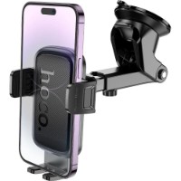 Suport auto Hoco H79 Vista Black and Metal Gray imaginea #3 — magazin online Desire.md