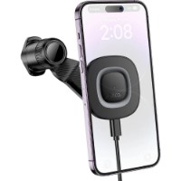 Suport auto Hoco HW30 Crown Black Metal Gray imaginea #5 — magazin online Desire.md