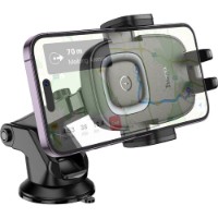 Suport auto Hoco HW32 Crown Black Metal Gray imaginea #2 — magazin online Desire.md