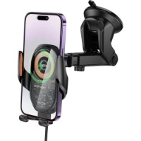 Suport auto Hoco HW34 Blue Whale Black imaginea #2 — magazin online Desire.md