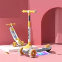 Trotinetă ChiToys Yellow (60601)  imaginea #2 — magazin online Desire.md