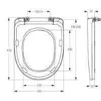 Capac de toaletă SoloPlast SPM-5 imaginea #2 — magazin online Desire.md