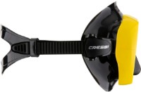 Masca pentru înot Cressi A1 Mask Black/Yellow Clear imaginea #3 — magazin online Desire.md