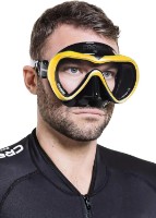 Masca pentru înot Cressi A1 Mask Black/Yellow Clear imaginea #5 — magazin online Desire.md