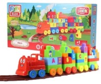 Set de construcție Play Toys Train 77pcs (2397)