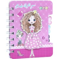 Blocnotes New World Little Girls A6 (A-445)