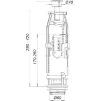 Сливная арматура SoloPlast AS2-01 фото №2 — интернет-магазин Desire.md