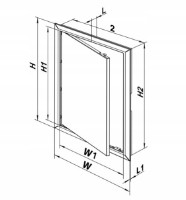 Trapa de revizie Ventika VTK0107 imaginea #3 — magazin online Desire.md