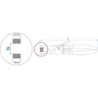 Clește pentru coliere de furtun King Tony 9AA13 imaginea #2 — magazin online Desire.md