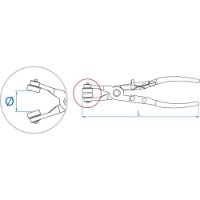 Клещи для хомутов King Tony 9AA21 фото №2 — интернет-магазин Desire.md