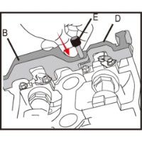 Набор фиксаторов King Tony 9AT1206E фото №3 — интернет-магазин Desire.md