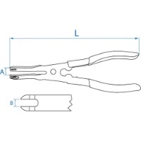 Clește pentru cablu de frână King Tony 9BC11 imaginea #2 — magazin online Desire.md