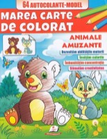 Carte de colorat pentru copii Pegas Animale amuzante (666654)
