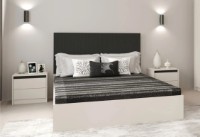 Прикроватная тумба Gerbor Монако KOM2S Cashmere/Elegant Grey фото №2 — интернет-магазин Desire.md