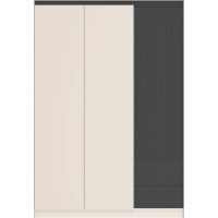 Dulap Gerbor Монако SZF3D2S Cashmere/Elegant Grey