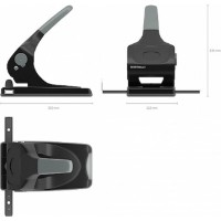 Perforator Erich Krause Black (5407) imaginea #2 — magazin online Desire.md