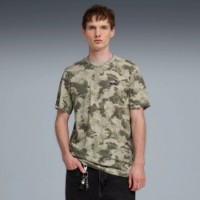Tricou bărbătesc Puma Camo Aop Pebble Gray, s.L imaginea #2 — magazin online Desire.md