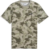 Tricou bărbătesc Puma Camo Aop Pebble Gray, s.XXL