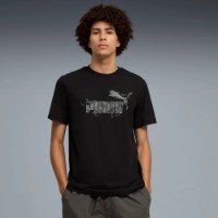 Tricou bărbătesc Puma Camo Puma Black, s.L imaginea #2 — magazin online Desire.md