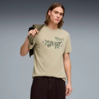 Tricou bărbătesc Puma Camo Pebble Gray, s.L imaginea #2 — magazin online Desire.md