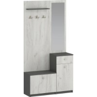 Прихожая Yasen Bristol 2 Craft Oak White/Graphite