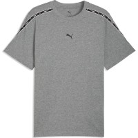 Tricou bărbătesc Puma Ess Tape Medium Gray Heather, s.M imaginea #1 — magazin online Desire.md