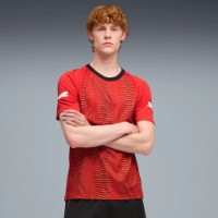 Tricou bărbătesc Puma IndividualFinal Jersey Glowing Red/Mint Jelly/Puma Black, s.L imaginea #2 — magazin online Desire.md