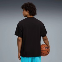 Tricou bărbătesc Puma Melo Alwayz On 1 Puma Black/Glowing Red, s.M imaginea #3 — magazin online Desire.md