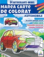 Carte de colorat pentru copii Pegas Automobile (666623)