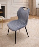 Стул Yasen С 2512 HLR 20 Grey/Black