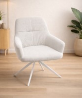 Scaun Yasen С 2545 UF865-02 Beige/White imaginea #1 — magazin online Desire.md