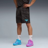 Pantaloni scurți pentru bărbați Puma Melo X Hive 7 Puma Black/Aop, s.M imaginea #2 — magazin online Desire.md