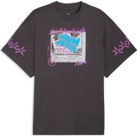 Tricou bărbătesc Puma Melo X Hive Tee II Dusky Gray, s.M imaginea #1 — magazin online Desire.md