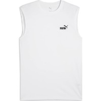 Maiou bărbătesc Puma Ess No. 1 Logo Sleev Puma White, s.M imaginea #1 — magazin online Desire.md