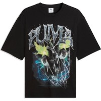 Tricou bărbătesc Puma Graphic Vintage Puma Black, s.S