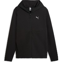 Hanorac pentru bărbați Puma Pumatech Full-Zip Puma Black, s.S imaginea #1 — magazin online Desire.md