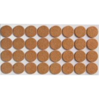 Protecție autoadezivă de pâslă pătrată Profmet 890144