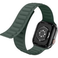 Curea Hoco AS100 Woven for iWatch 42/44/45/49mm Green imaginea #1 — magazin online Desire.md